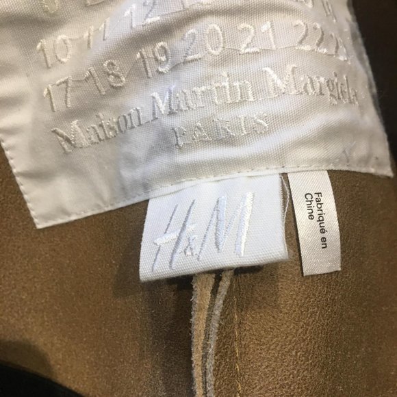 Margiela x H&M suede leather jacket - Picture 10 of 11